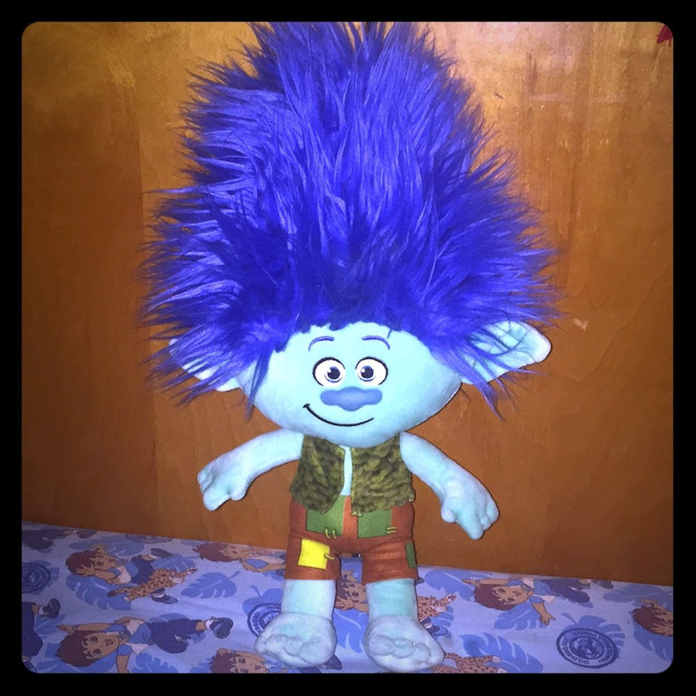 🌙 DreamWorks TROLLS large🌀 BRANCH doll